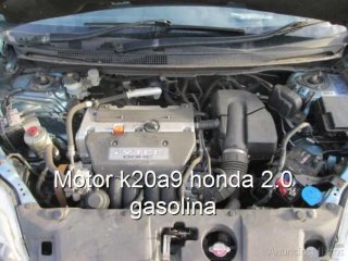 Motor k20a9 honda 2.0 gasolina
