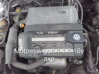 Motor vw golf 4 1.4 16v axp