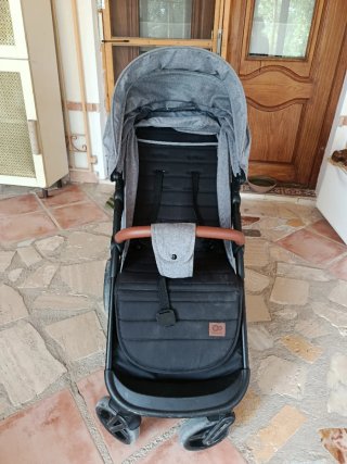 Carrito Kinderkraft Grande Plus gris