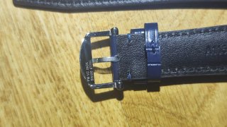 Correa IWC Piel Azul 22mm