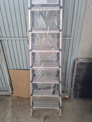 HOSTRÖM Escalera de Tijera de 7 peldaños Secure