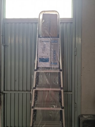 HOSTRÖM Escalera de Tijera de 7 peldaños Secure