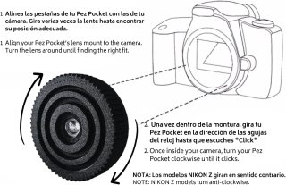 Objetivo Retro 35mm f/10 Infinity Focus para Cámaras sin Espejo