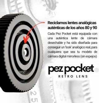Objetivo Retro 35mm f/10 Infinity Focus para Cámaras sin Espejo