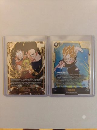 Carte Dragon Ball Broly e Vegeta story booster 1