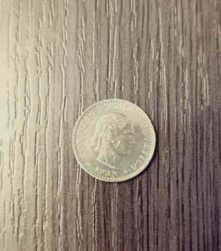Lote 5 Monedas Antiguas Francos Suizos