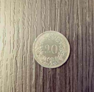 Lote 5 Monedas Antiguas Francos Suizos