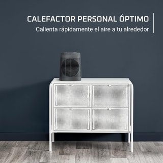 Rowenta Comfort Compact - Calefactor bajo consumo 2000 W, 2 velocidades