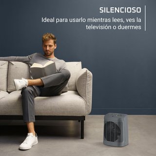 Rowenta Comfort Compact - Calefactor bajo consumo 2000 W, 2 velocidades
