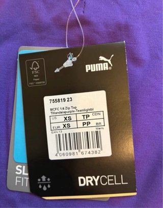 Jersey Puma Manchester City Hombre Talla XS