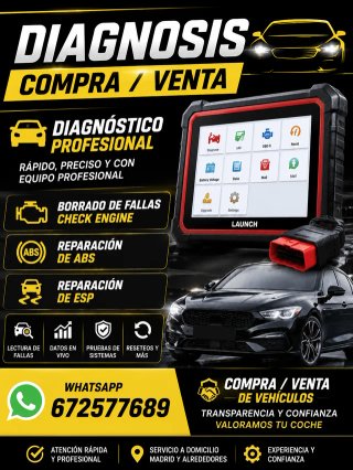 Diagnóstico y Reparación de Fallas Coches