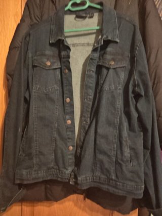 Chaqueta vaquera azul