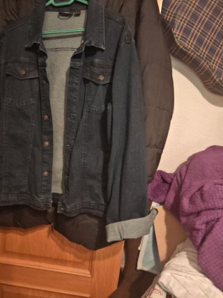 Chaqueta vaquera azul