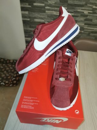 Zapatillas Nike Cortez Rojas y Blancas
