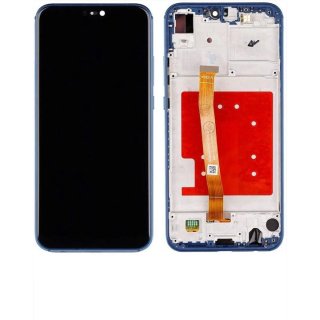 SCHERMO CON CORNICE BLU HUAWEI P20 LITE (ANE-LX1)
