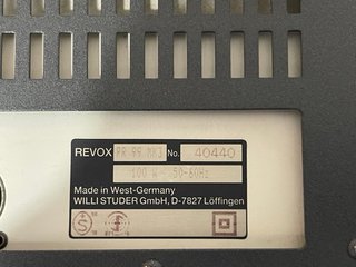 REVOX PR MK3