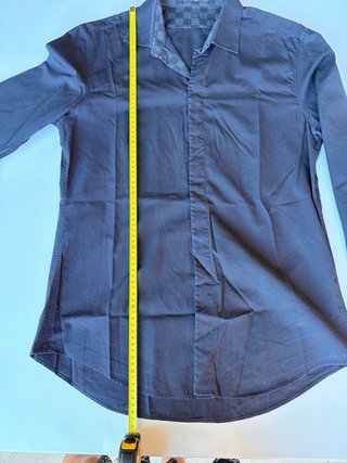 Camicia Louis Vuitton Nera Uomo