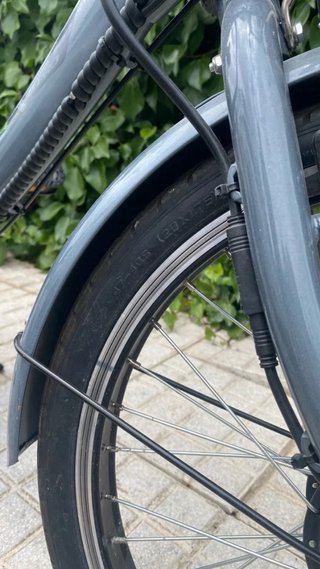 Bicicleta Eléctrica Gris