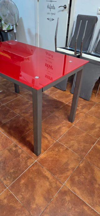 Mesa de cristal