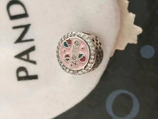 Pandora Charm Lotso Rosa