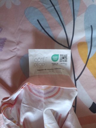 Funda nórdica y cojín unicornio