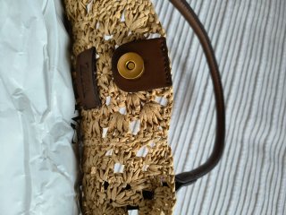 Bolso shopper Zara trenzado