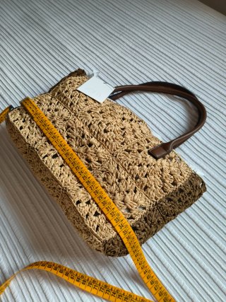 Bolso shopper Zara trenzado