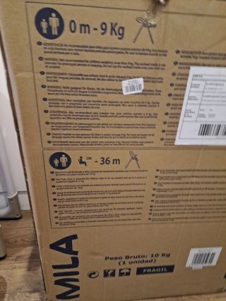 Trona silla Jane para bebé como nueva con caja