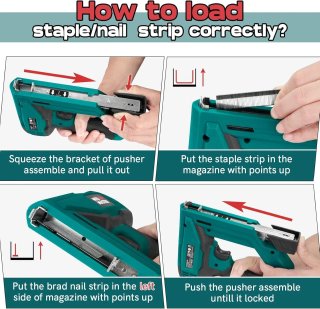 NEU MASTER Brad Nailer NTC0060 - Pistola eléctrica