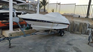 Barco Olympic 460cc con remolque
