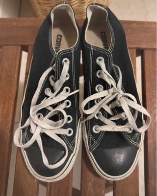 Converse mujer negras
