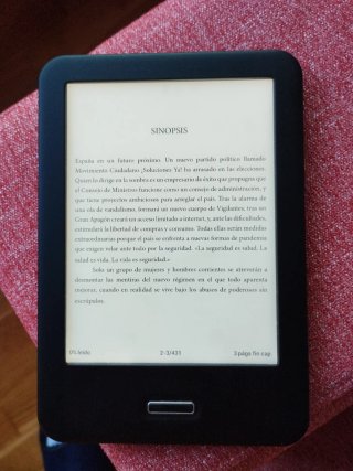 Libro electrónico BQ Cervantes 3