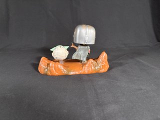 Funko Pop Mandalorian con Grogu #390 Star Wars