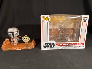 Funko Pop Mandalorian con Grogu #390 Star Wars