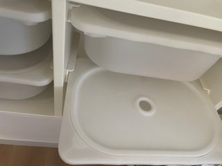 Mueble Almacenaje Blanco Ikea.