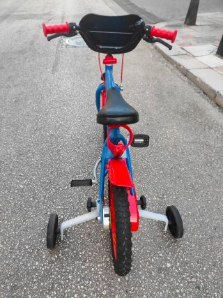 Bicicleta Spiderman Infantil