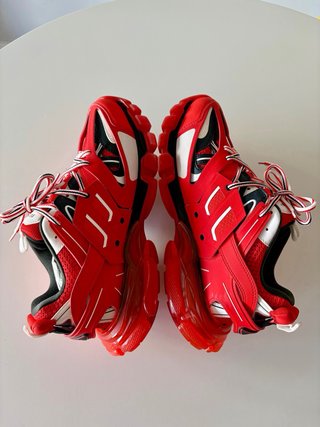 Balenciaga Track Sneakers Rojas Talla 42