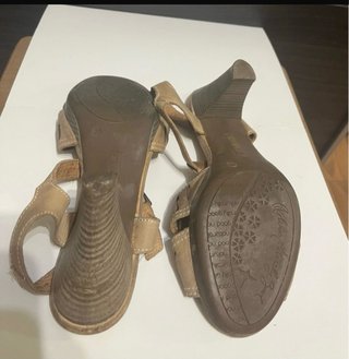 Sandalias Pikolinos Talla 39 Beige/Marrón