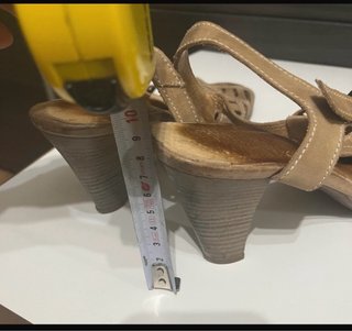 Sandalias Pikolinos Talla 39 Beige/Marrón
