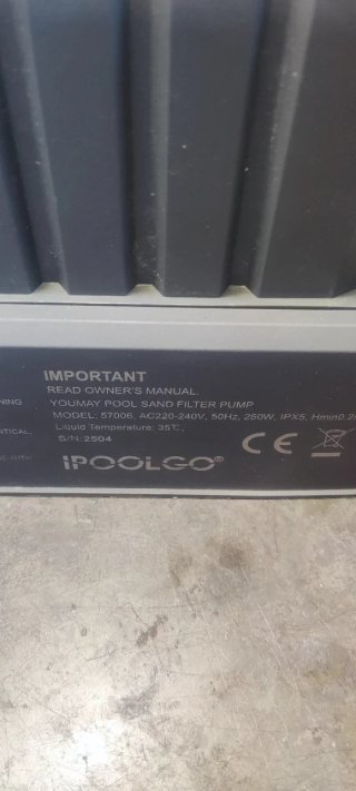 Depuradora Bomba Piscina IPOOLGO