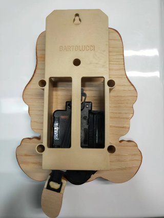 Orologio da parete in legno "Bartolucci"