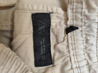 Pantalón Zara tobillero chico Talla M