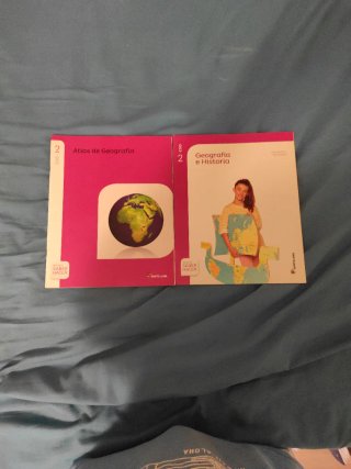 Atlas y cuaderno de Geografía e Historia 2 ESO