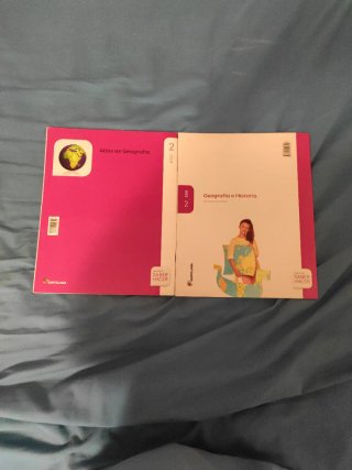 Atlas y cuaderno de Geografía e Historia 2 ESO