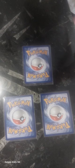 Carte Pokemon Treecko, Torchic, Mudkip 55/56/57