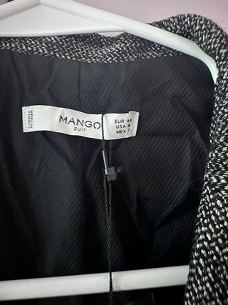 Americana Mango Talla 40 Mujer Nueva