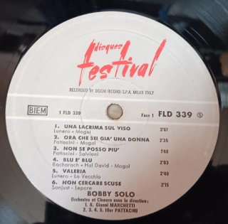 Bobby Solo - Vinilo Pop Rock Nacional