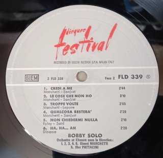 Bobby Solo - Vinilo Pop Rock Nacional