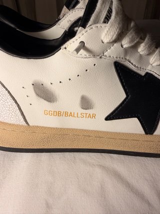 Golden Goose Ballstar Preto/Branco