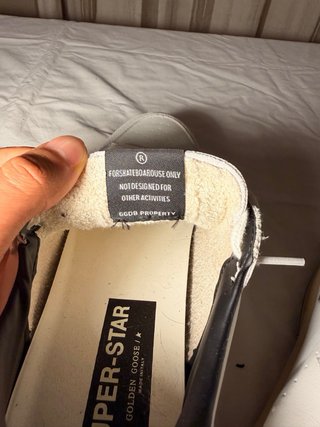 Golden Goose Ballstar Preto/Branco